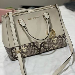 Michael Kors two toned purse